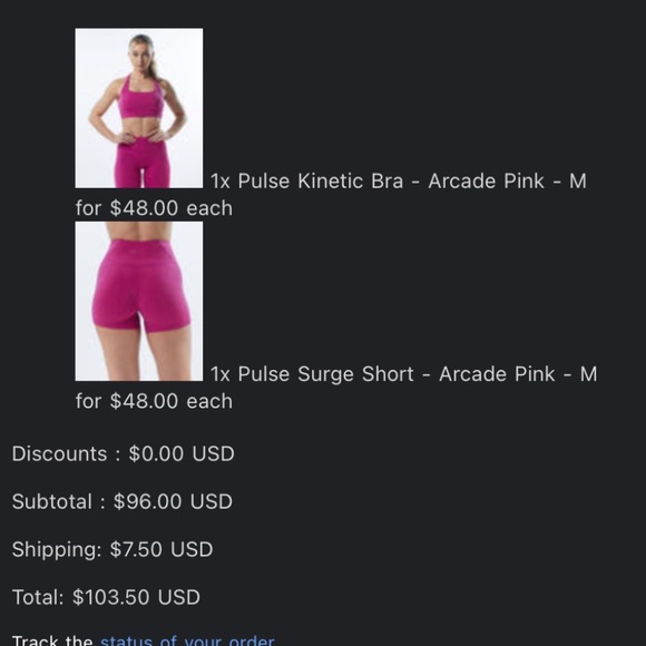 Alphalete Arcade Pink Set - Picture 2 of 7